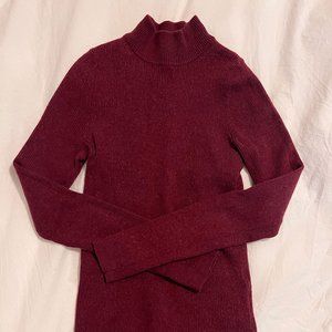 & Other Stories mock neck / turtleneck sweater